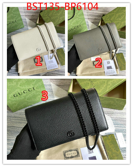 Gucci Bags(TOP)-Diagonal-,2023 aaaaa replica 1st copy ,ID: BP6104,$: 135USD