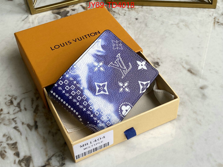 LV Bags(TOP)-Wallet,ID: TD4018,$: 89USD