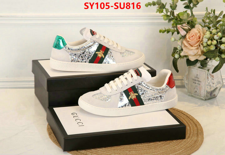 Women Shoes-Gucci,buy best quality replica , ID: SU816,$: 105USD