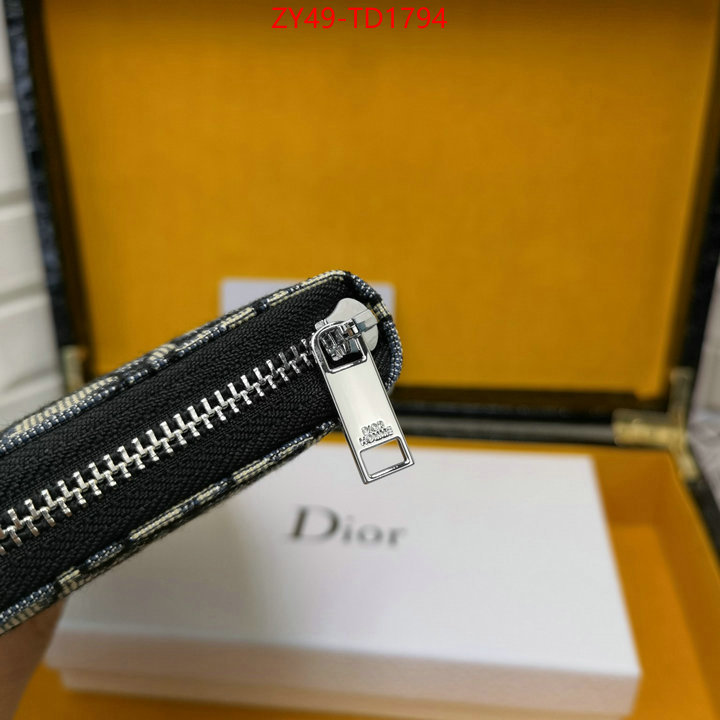 Dior Bags(4A)-Wallet-,ID: TD1794,$: 49USD