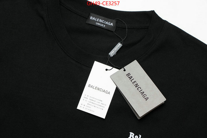 Clothing-Balenciaga,shop now , ID: CE3257,$: 49USD