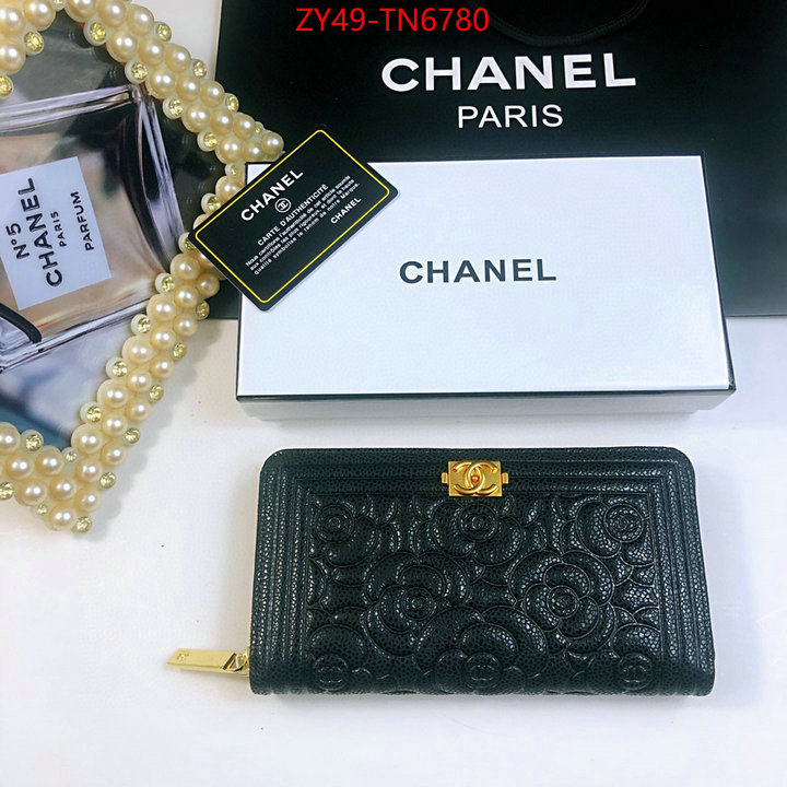 Chanel Bags(4A)-Wallet-,ID: TN6780,$: 49USD