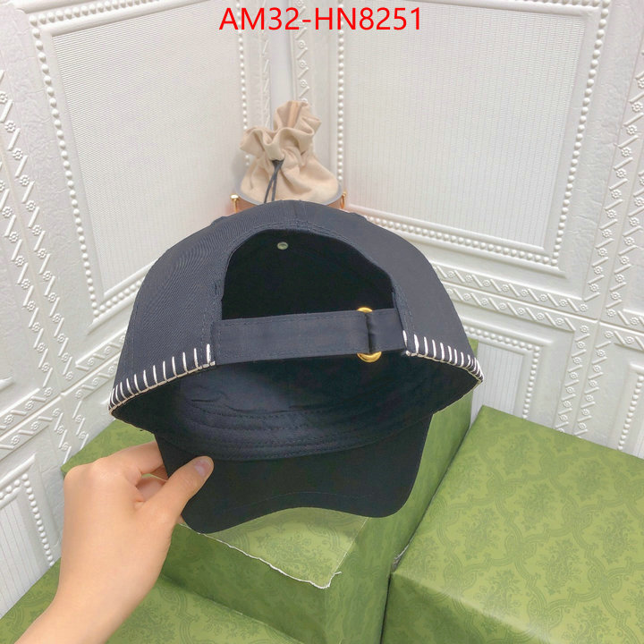 Cap (Hat)-Fendi,high quality customize , ID: HN8251,$: 32USD