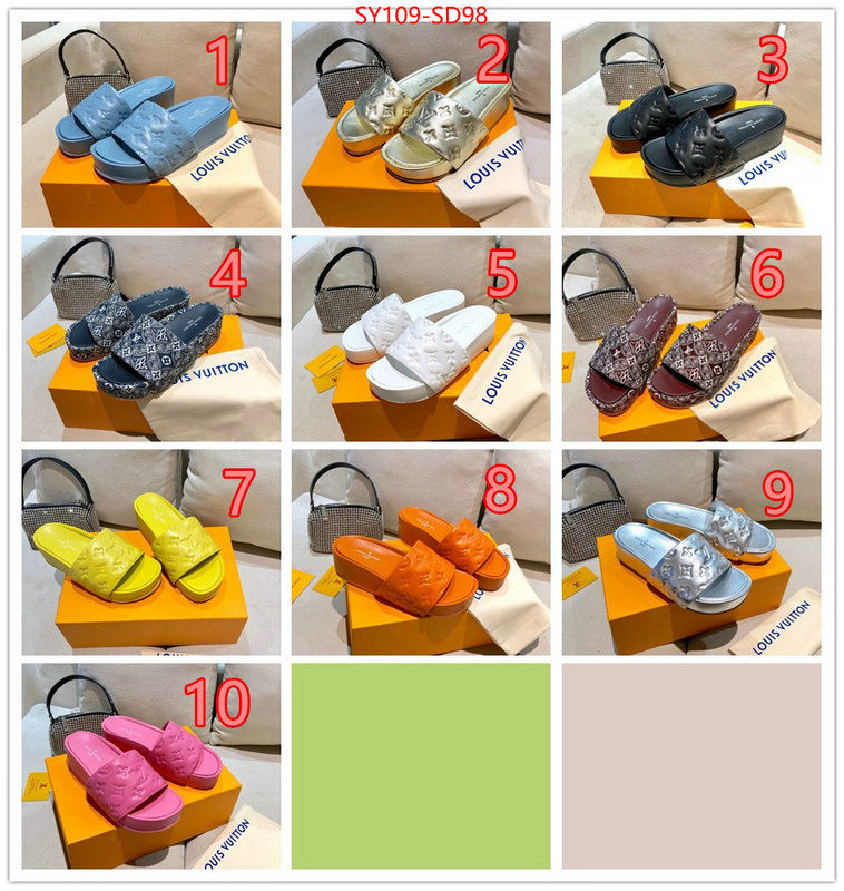 Women Shoes-LV,1:1 replica wholesale , ID: SD98,$: 109USD