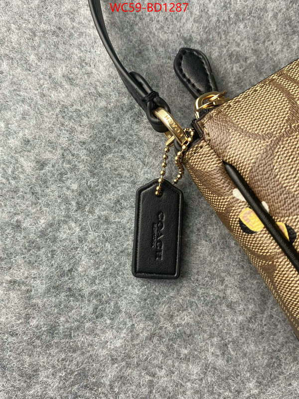 Coach Bags(4A)-Handbag-,quality aaaaa replica ,ID: BD1287,$: 59USD