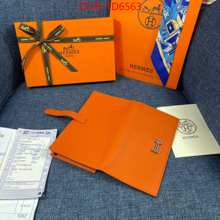 Hermes Bags(4A)-Wallet-,the best quality replica ,ID: TD6563,$: 59USD