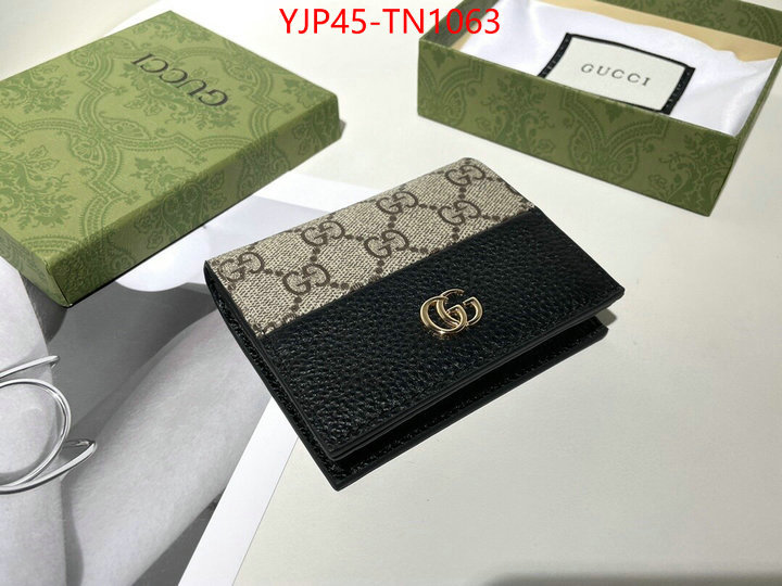 Gucci Bags(4A)-Wallet-,ID: TN1063,$: 45USD