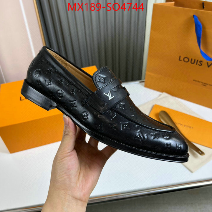 Men Shoes-LV,aaaaa replica designer , ID: SO4744,$: 189USD