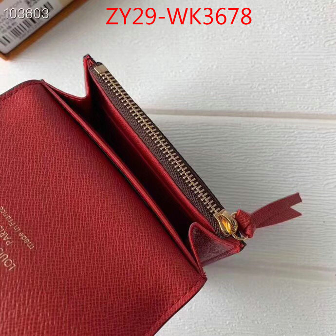 LV Bags(4A)-Wallet,ID: WK3678,$:29USD