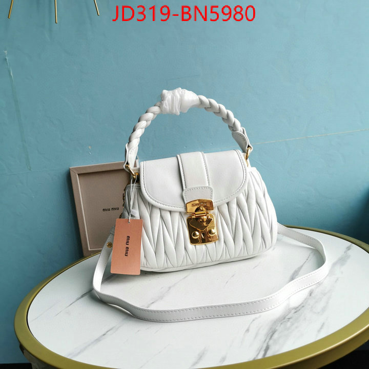 Miu Miu Bags(TOP)-Diagonal-,same as original ,ID: BN5980,$: 319USD