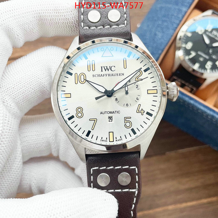 Watch(4A)-IWC,best replica 1:1 , ID: WA7577,$: 115USD