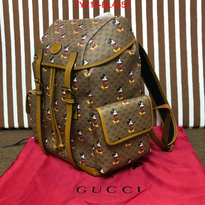 Gucci Bags(TOP)-Backpack-,replica how can you ,ID: BL4557,$: 219USD