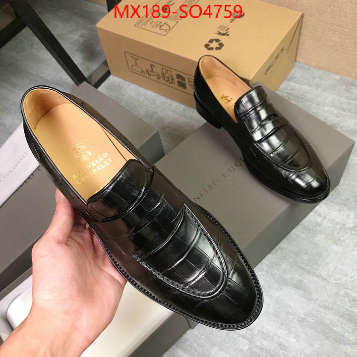 Men Shoes-Brunello Cucinelli,cheap wholesale , ID: SO4759,$: 189USD