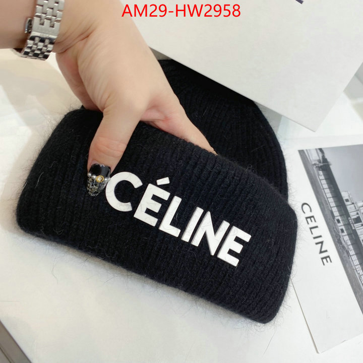 Cap (Hat)-Celine,buy first copy replica , ID: HW2958,$: 29USD