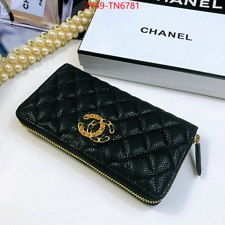 Chanel Bags(4A)-Wallet-,ID: TN6781,$: 49USD