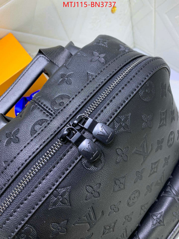 LV Bags(4A)-Backpack-,top quality designer replica ,ID: BN3737,$: 115USD