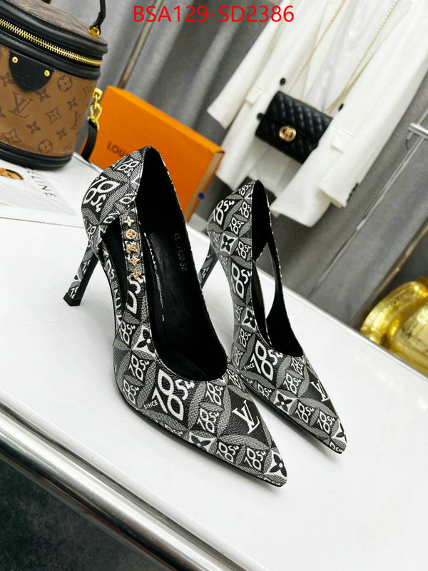 Women Shoes-LV,1:1 replica , ID: SD2386,$: 129USD