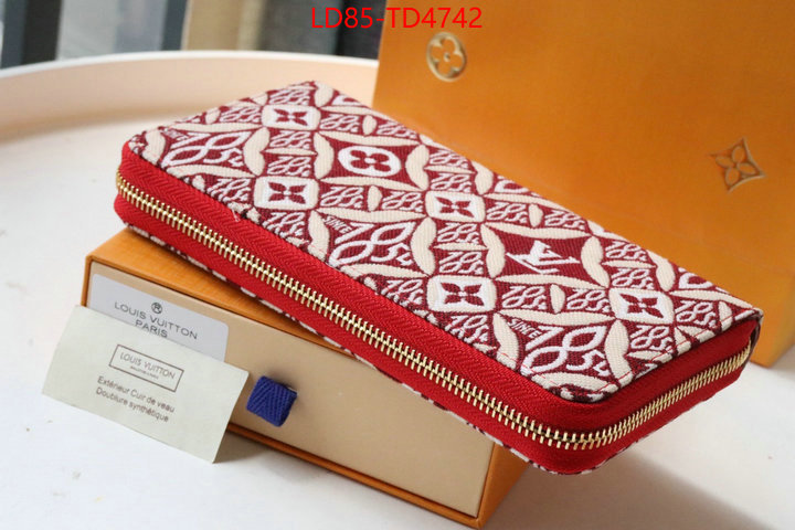 LV Bags(TOP)-Wallet,ID: TD4742,$: 85USD