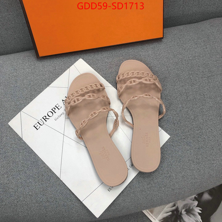 Women Shoes-Hermes,cheap high quality replica , ID: SD1713,$: 59USD