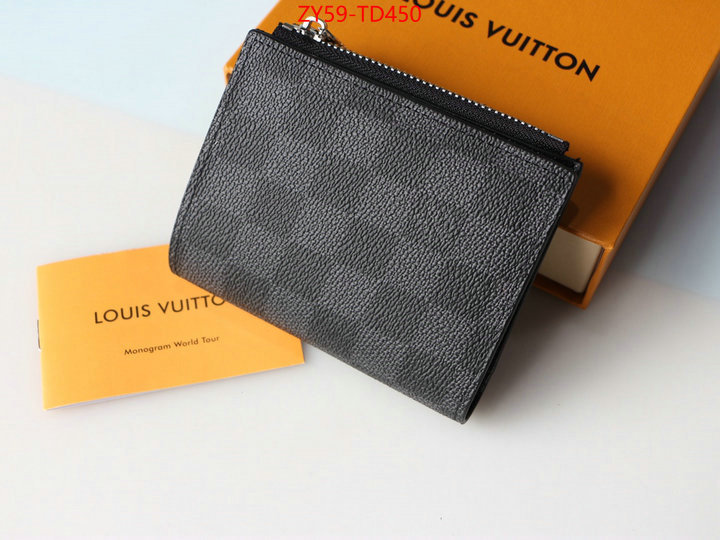 LV Bags(4A)-Wallet,ID: TD450,$: 59USD