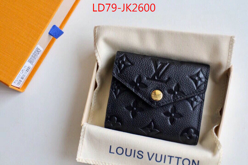 LV Bags(TOP)-Wallet,ID: JK2600,$:79USD