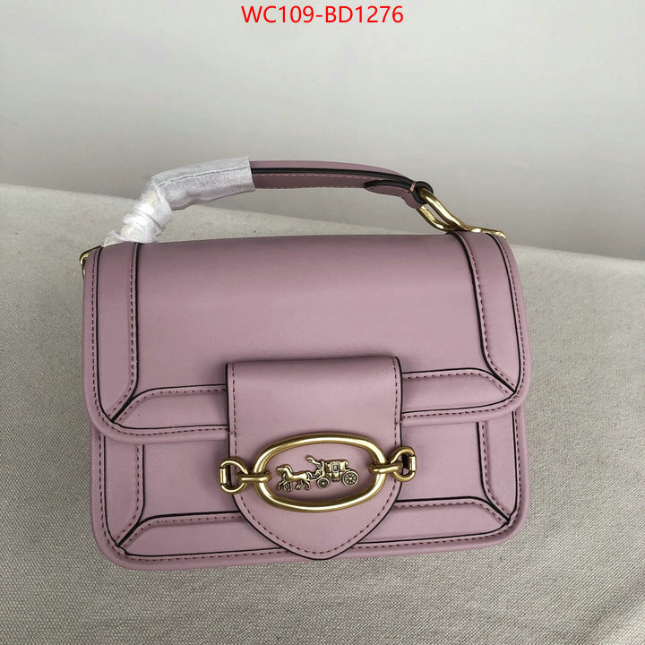 Coach Bags(4A)-Diagonal,the top ultimate knockoff ,ID: BD1276,$: 109USD