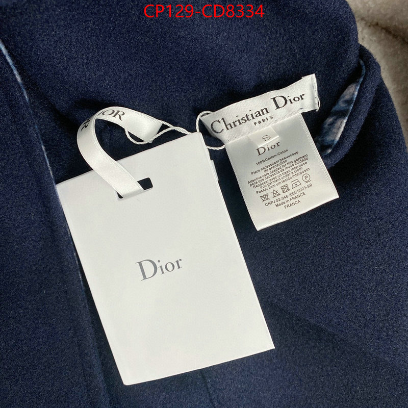 Down jacket Women-Dior,only sell high quality , ID: CD8334,$: 129USD