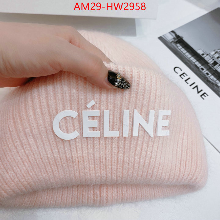 Cap (Hat)-Celine,buy first copy replica , ID: HW2958,$: 29USD