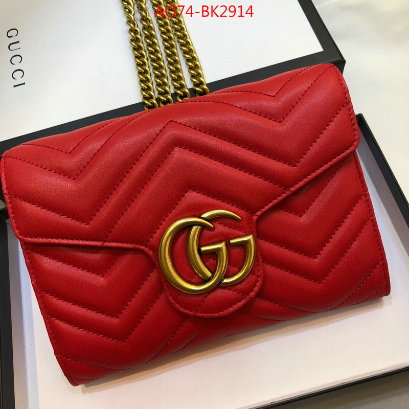 Gucci Bags(4A)-Wallet-,ID: BK2914,$:74USD