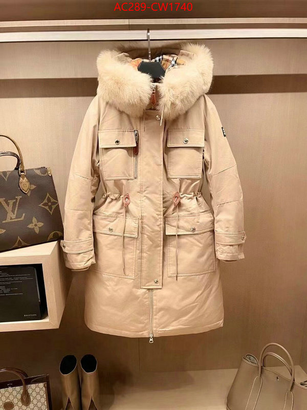 Down jacket Women-Burberry,2023 replica , ID: CW1740,$: 289USD