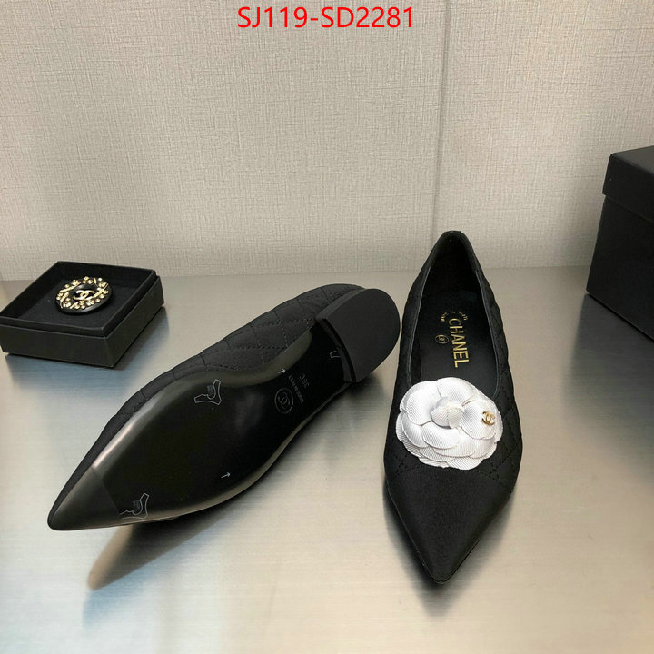 Women Shoes-Chanel,buy best quality replica , ID: SD2281,$: 119USD