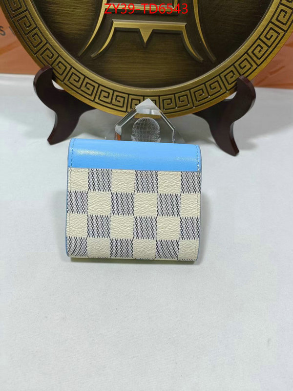 LV Bags(4A)-Wallet,new ,ID: TD6543,$: 39USD