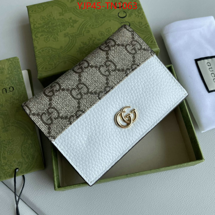 Gucci Bags(4A)-Wallet-,ID: TN1063,$: 45USD