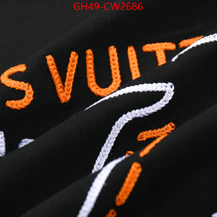 Clothing-LV,where to buy replicas , ID: CW2686,$: 49USD