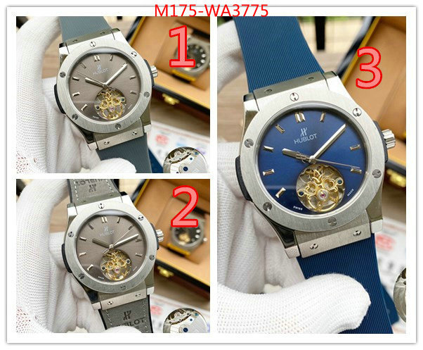 Watch(4A)-Hublot,where can i buy the best 1:1 original ,ID: WA3775,$: 175USD