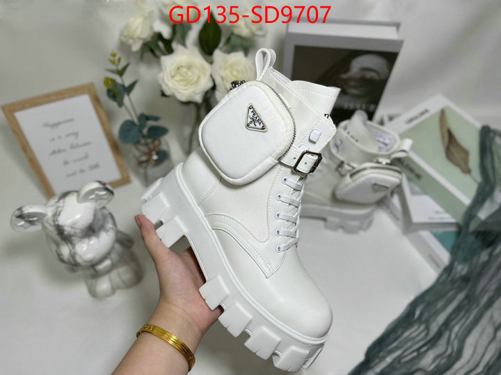 Women Shoes-Prada,what is top quality replica , ID: SD9707,$: 135USD