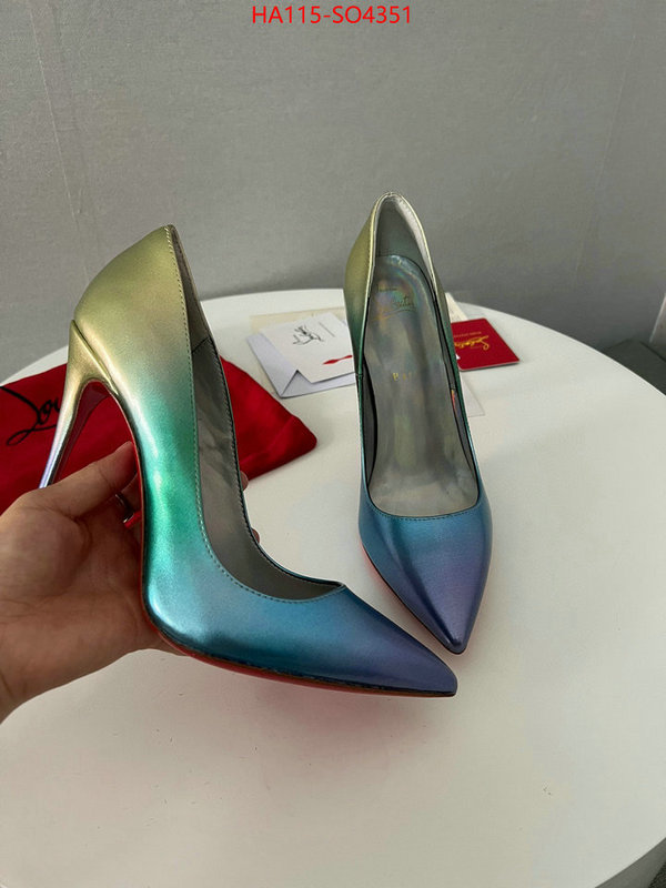 Women Shoes-Chrstn 1ouboutn,found replica , ID: SO4351,$: 115USD