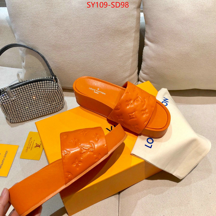 Women Shoes-LV,1:1 replica wholesale , ID: SD98,$: 109USD