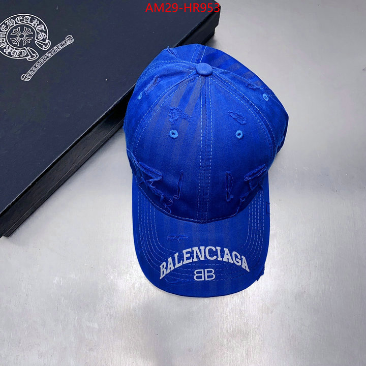 Cap (Hat)-Balenciaga,first top , ID: HR953,$: 29USD