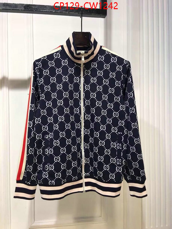 Clothing-Gucci,replicas , ID: CW1242,$: 129USD