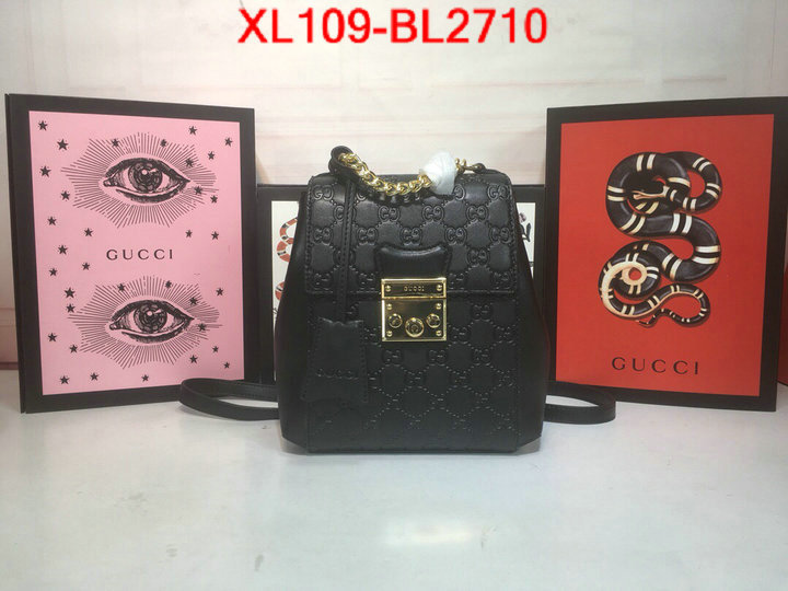 Gucci Bags(4A)-Backpack-,where to buy ,ID: BL2710,$: 109USD