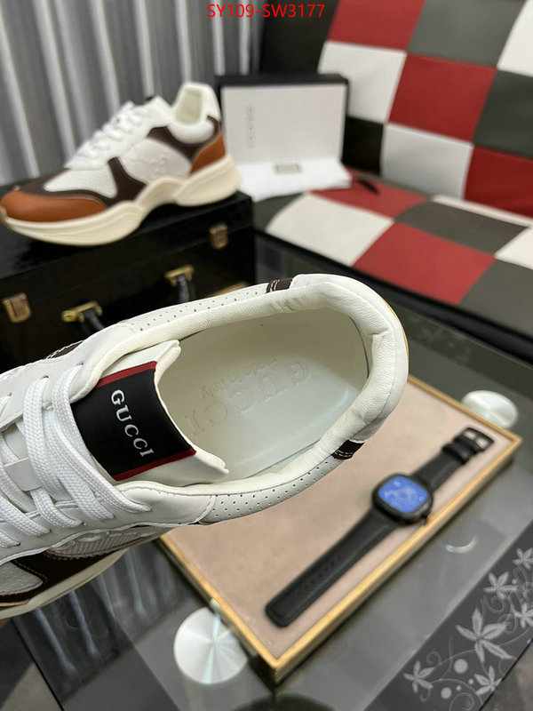 Men Shoes-Gucci,buy high quality cheap hot replica , ID: SW3177,$: 109USD