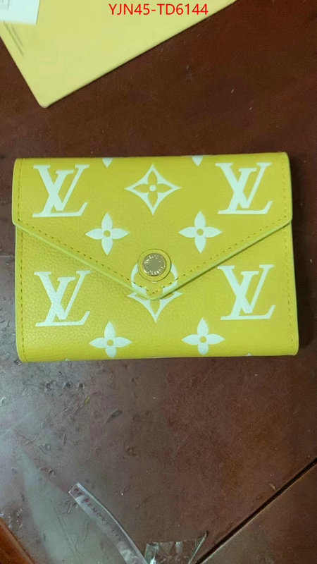 LV Bags(4A)-Wallet,best quality replica ,ID: TD6144,$: 45USD