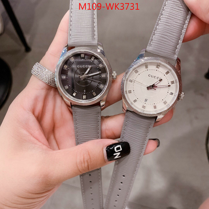 Watch(4A)-Gucci,top designer replica , ID: WK3731,$:109USD