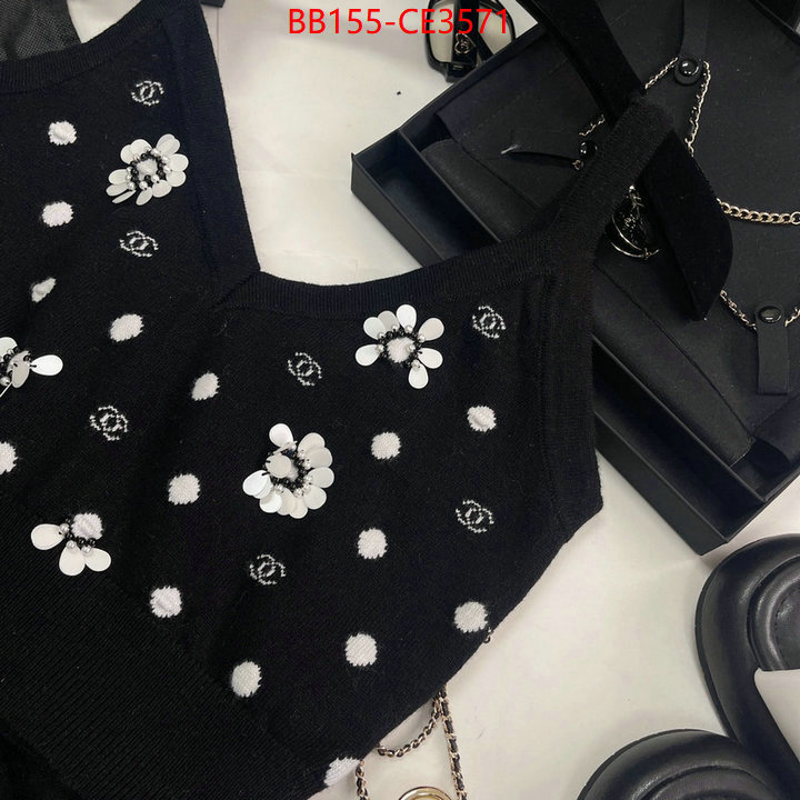 Clothing-Chanel,designer wholesale replica ,ID: CE3571,$: 155USD