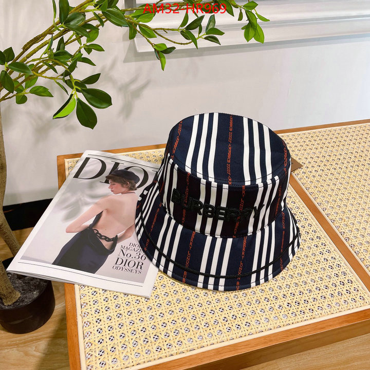 Cap (Hat)-Burberry,cheap replica designer , ID: HR969,$: 32USD