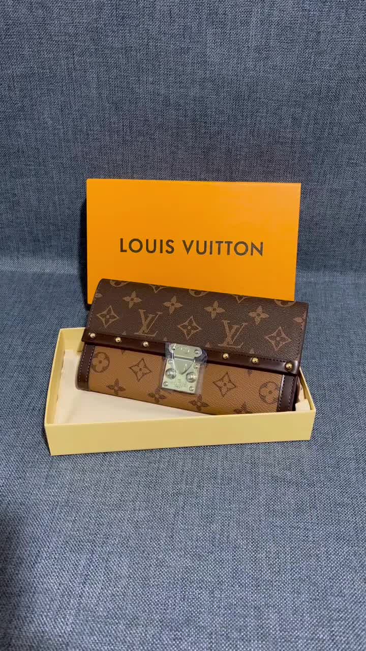 LV Bags(4A)-Wallet,ID: TN3789,$: 55USD