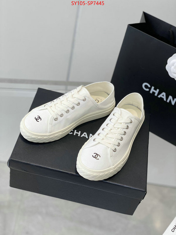 Women Shoes-Chanel,where can i buy the best 1:1 original , ID: SP7445,$: 105USD