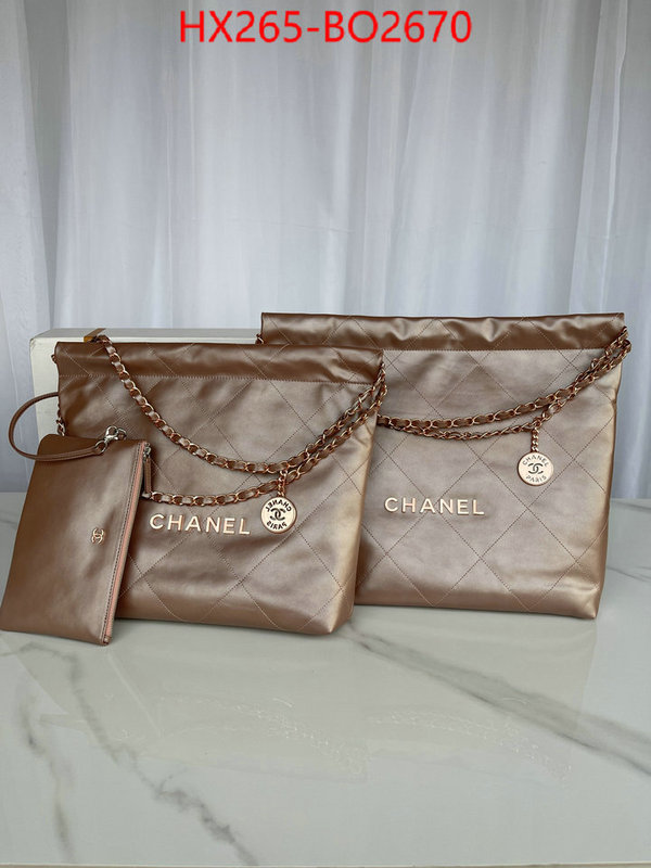 Chanel Bags(TOP)-Handbag-,ID: BO2670,$: 265USD