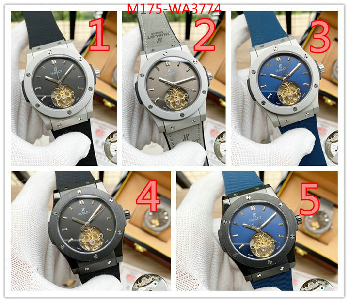 Watch(4A)-Hublot,aaaaa class replica , ID: WA3774,$: 175USD